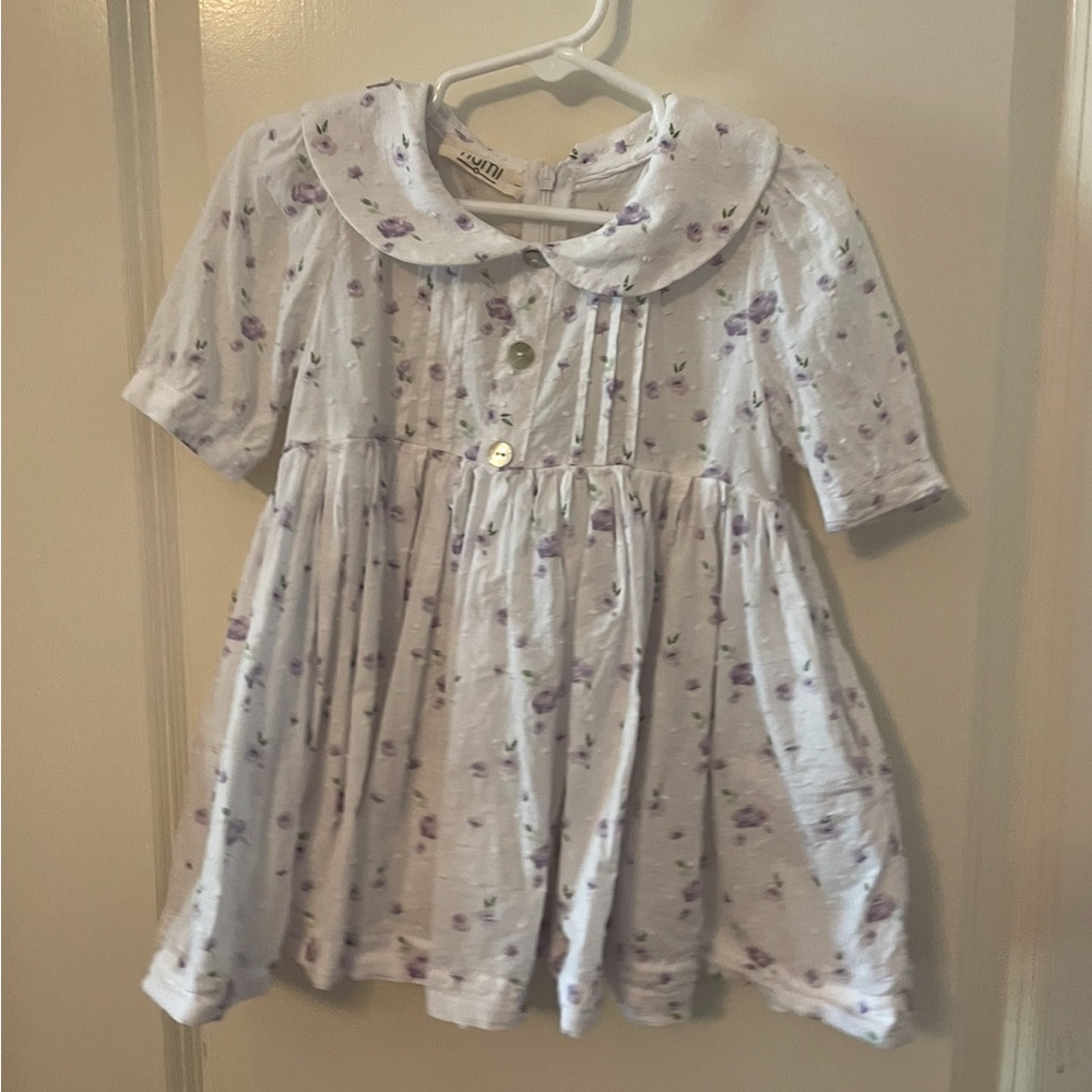 2T floral collared numi dress